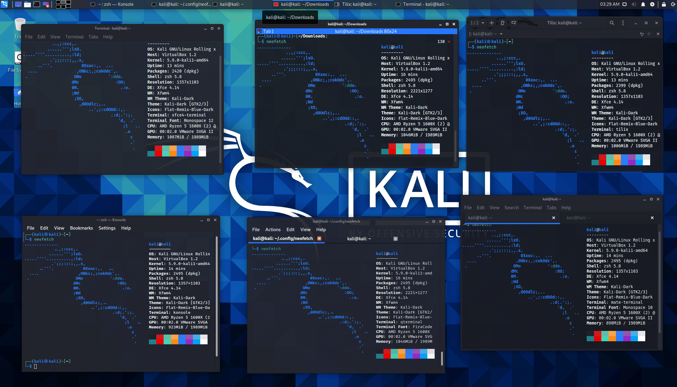 Релиз дистрибутива для исследования безопасности Kali Linux 2021.1