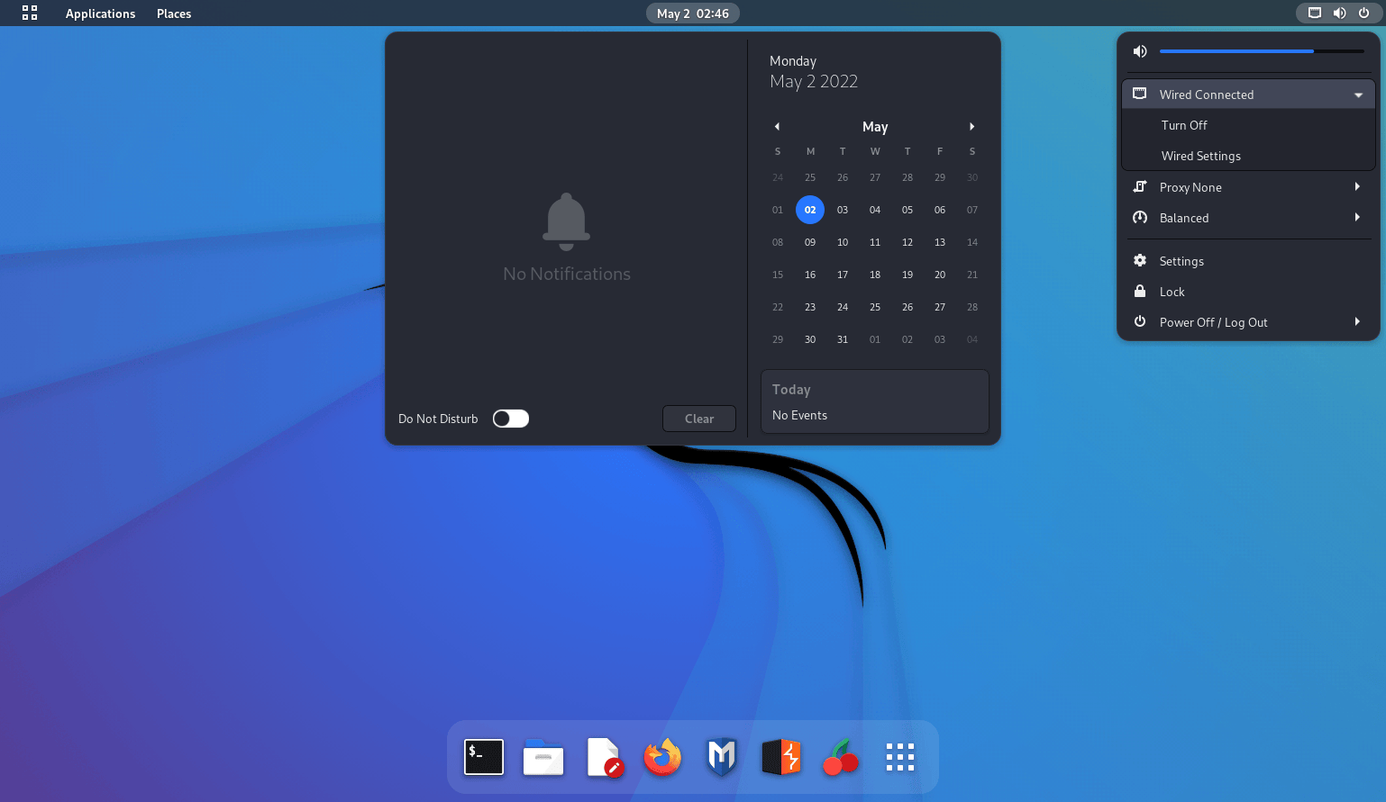 Kali Linux 2022.2 Released With 10 New Tools and Other Enhancements 9 gnome 42 dark theme