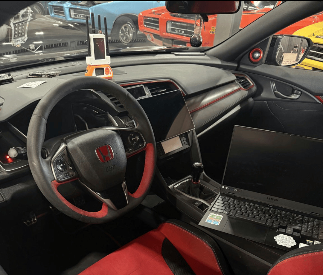 Kali NetHunter on Honda Civic Type R