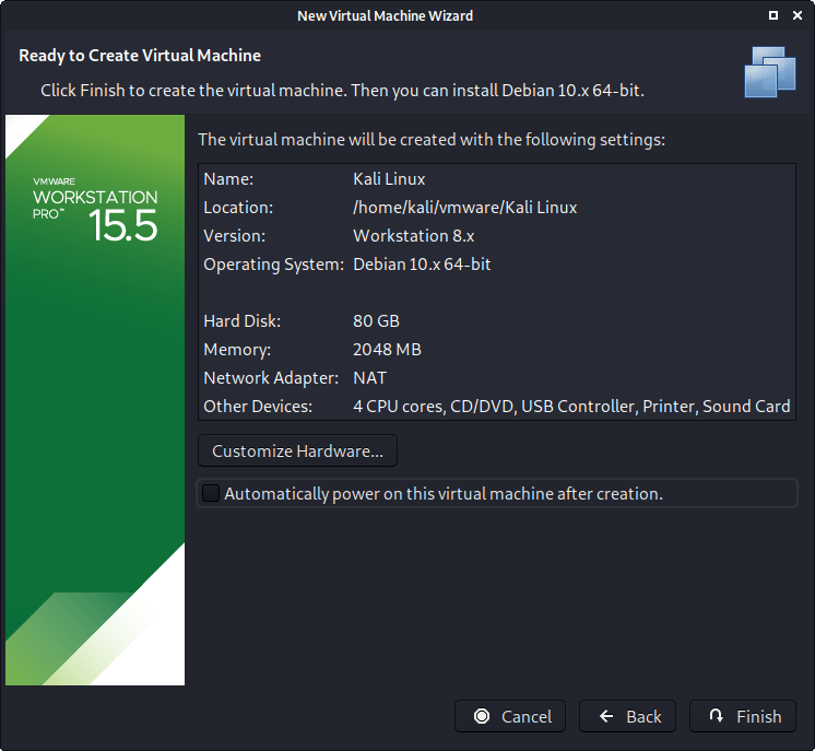 Как подключить вайфай к Кали VMWA. The Virtual Machine is using a Hardware Version that is not supported by this Version of VMWARE.